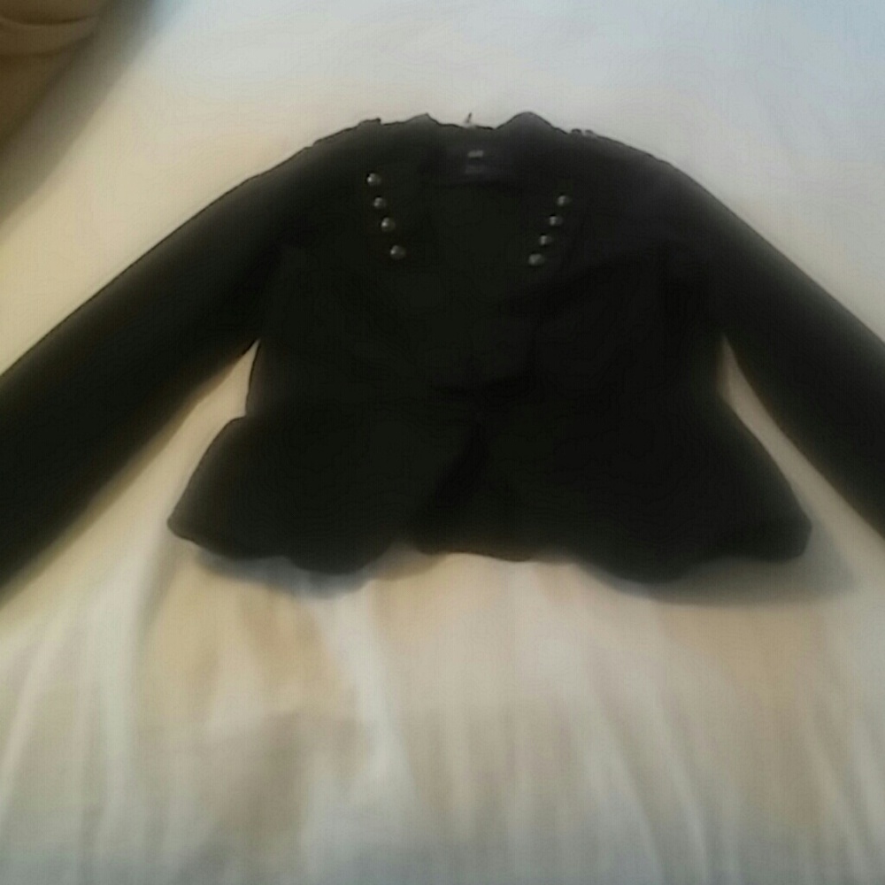 Military inspired crop jacket